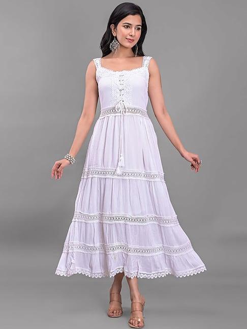 divyank white cotton maxi dress