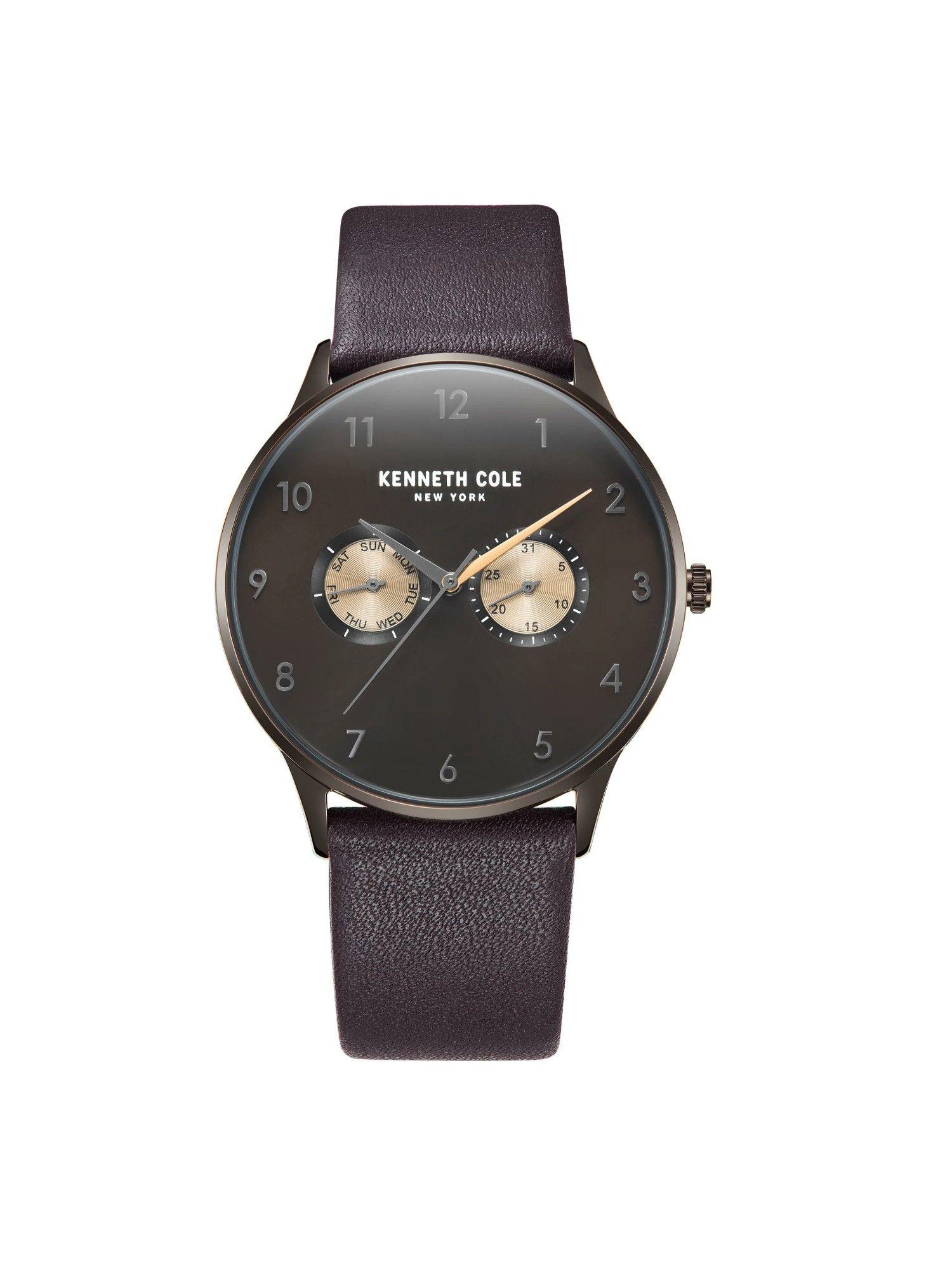 diwali newness kcwgf2221302mn black dial multifunction watch for men