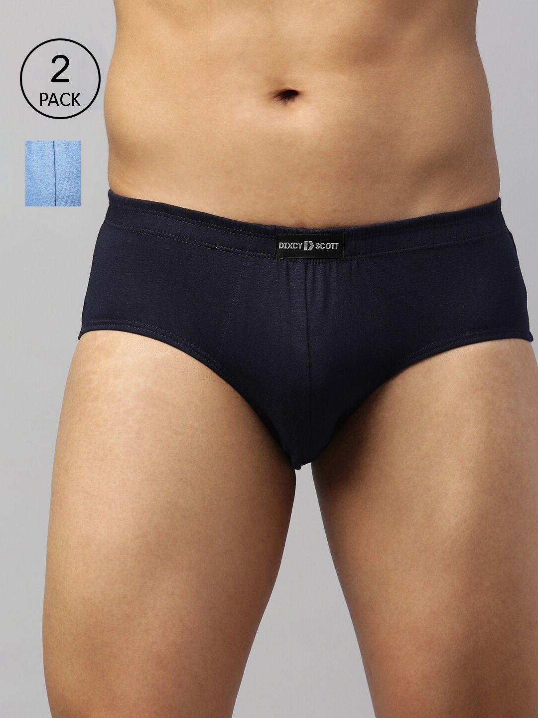dixcy scott maximus men pack of 2 solid anti microbial pure cotton basic briefs