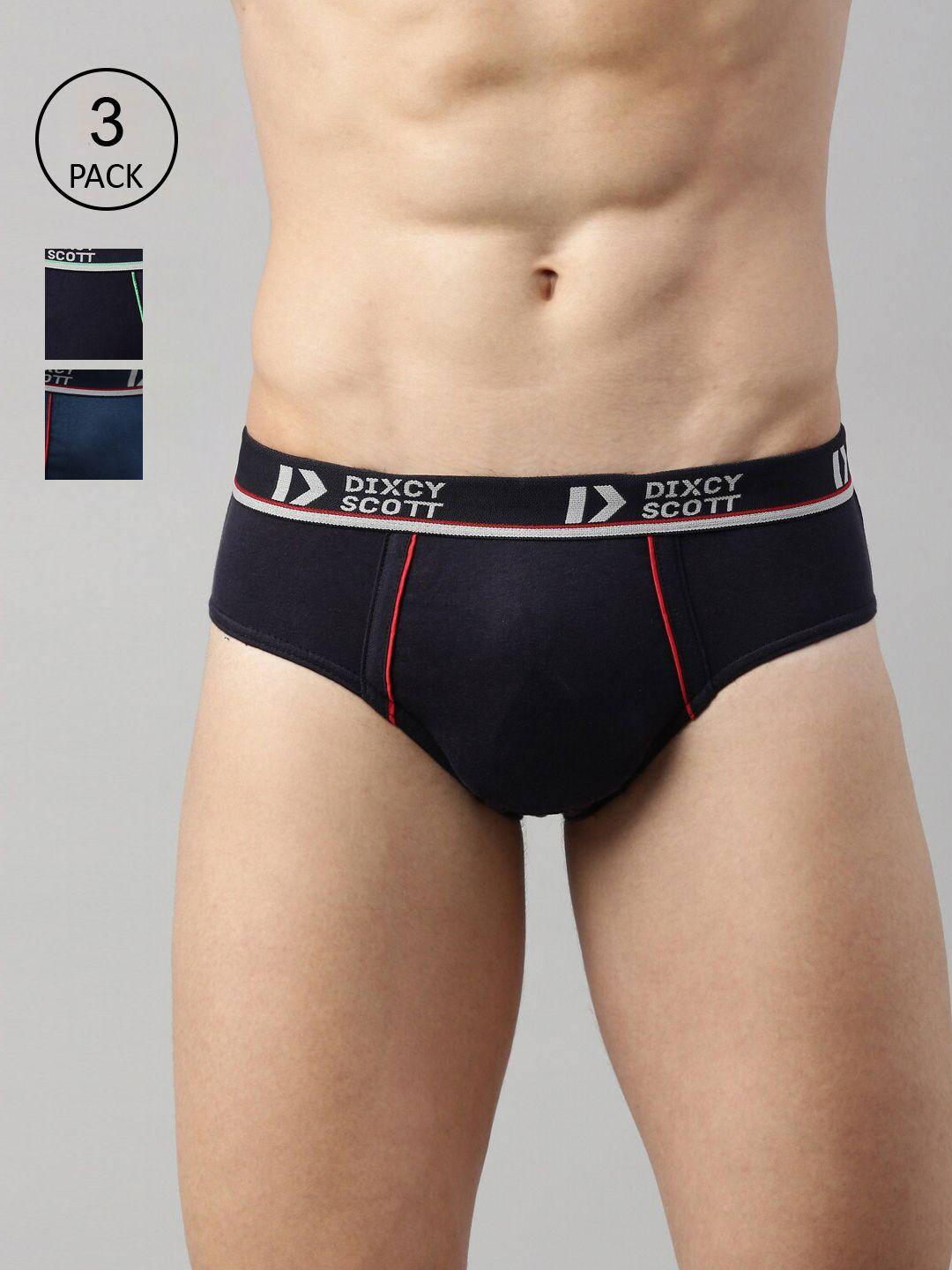 dixcy-scott-men-pack-of-3-blue-solid-cotton-basic-briefs-dso-replay-brief-p3