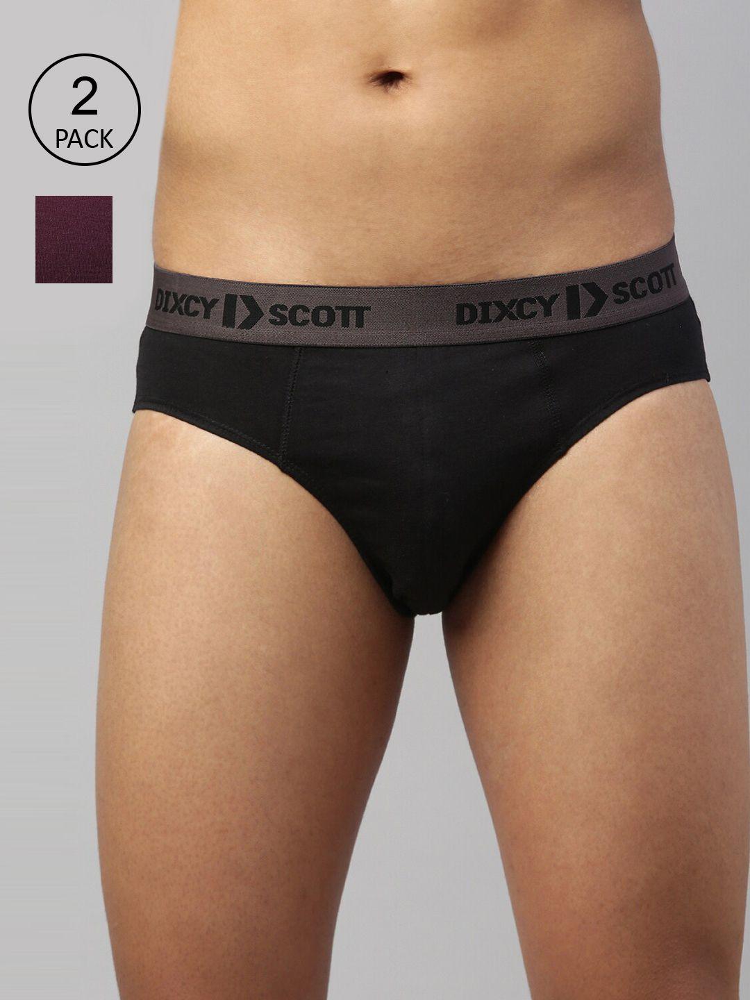 dixcy scott maximus men pack of 2 solid pure cotton basic briefs