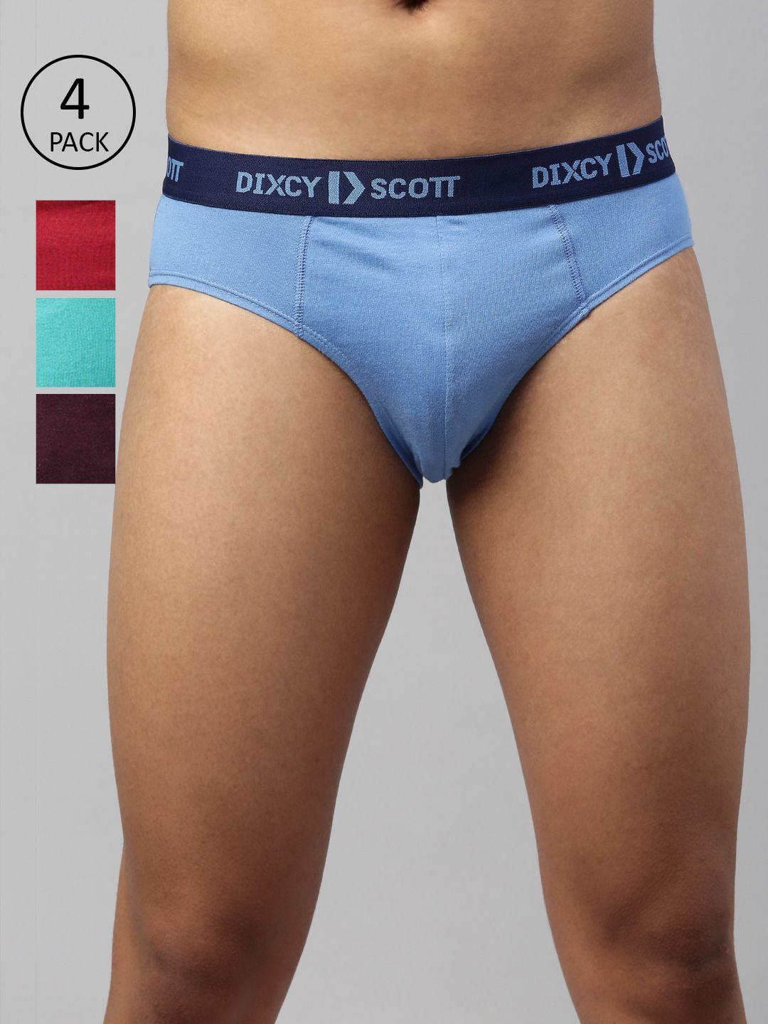 dixcy scott maximus men pack of 4 assorted basic cotton briefs