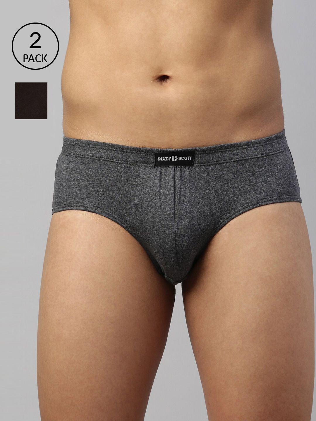 dixcy scott maximus set of 2 men pure cotton basic briefs