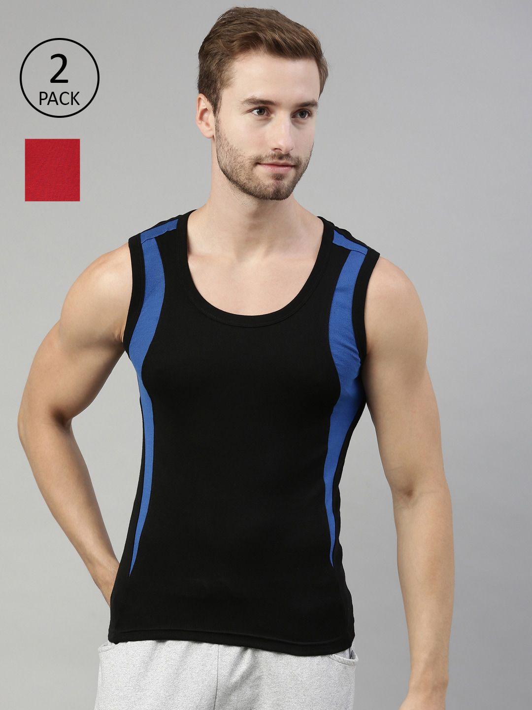 dixcy scott men pack of 2 gym vests