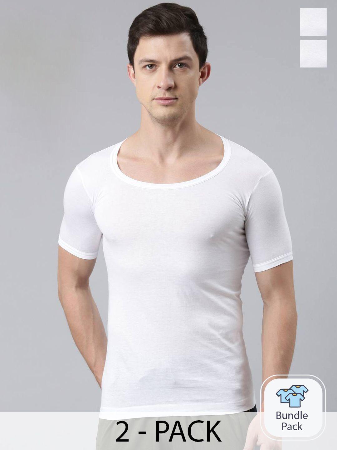 dixcy scott pack of 2 modern fit cotton undershirt innerwear vests