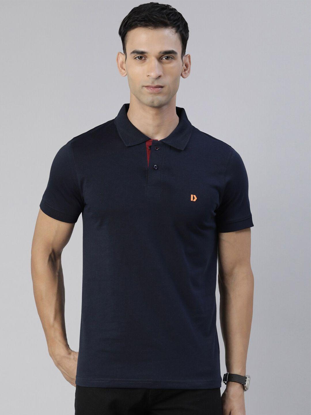 dixcy scott polo collar relaxed fit  cotton t-shirt
