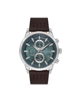 dk.1.13290-5 chronograph watch with leather strap