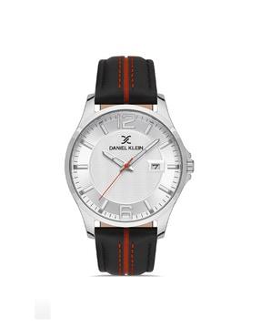 dk.1.13297-1 analogue watch with leather strap