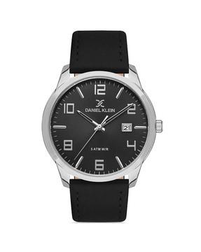 dk.1.13448-2 analogue watch with leather strap