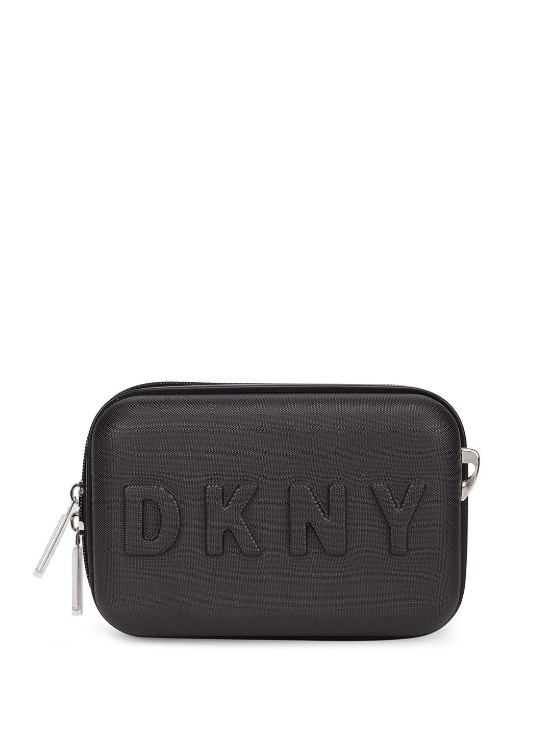 dkny abs hard beauty makeup pouch