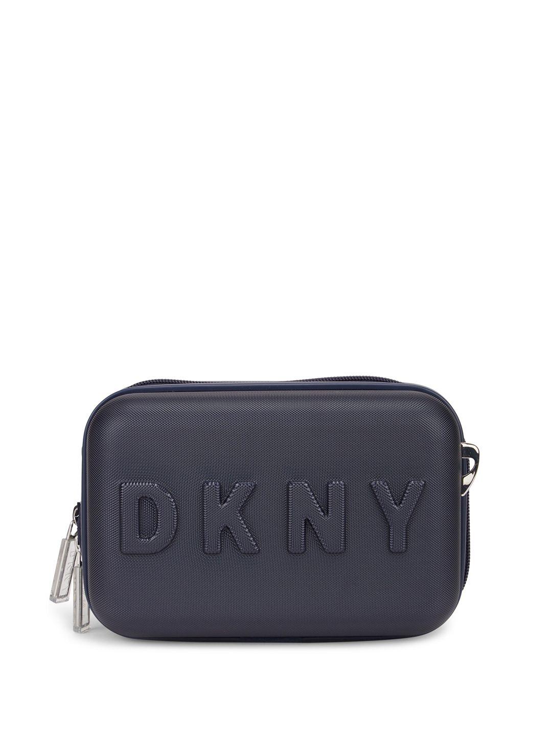 dkny abs hard beauty makeup pouch