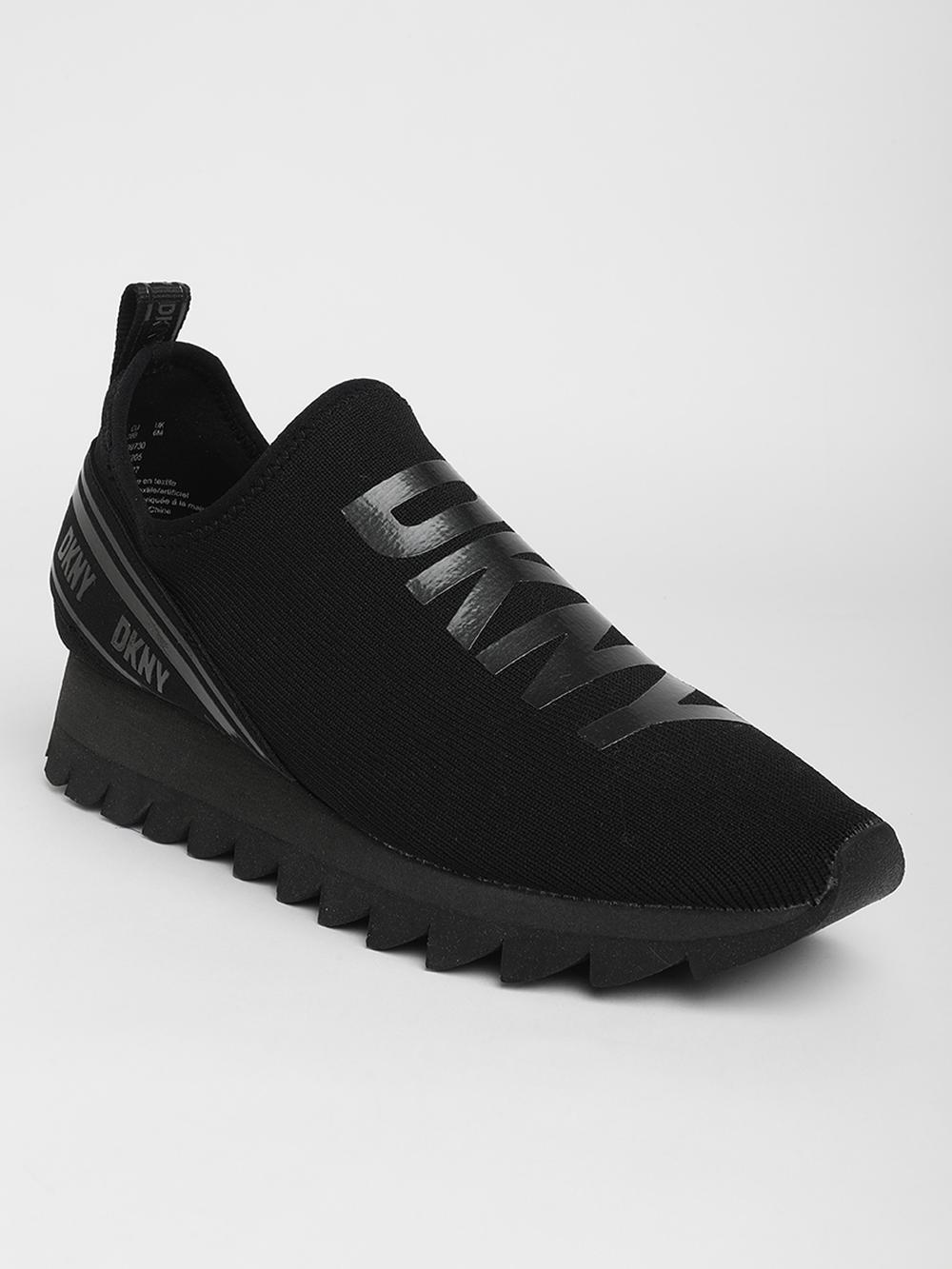 dkny black abbi - slip on sneakers