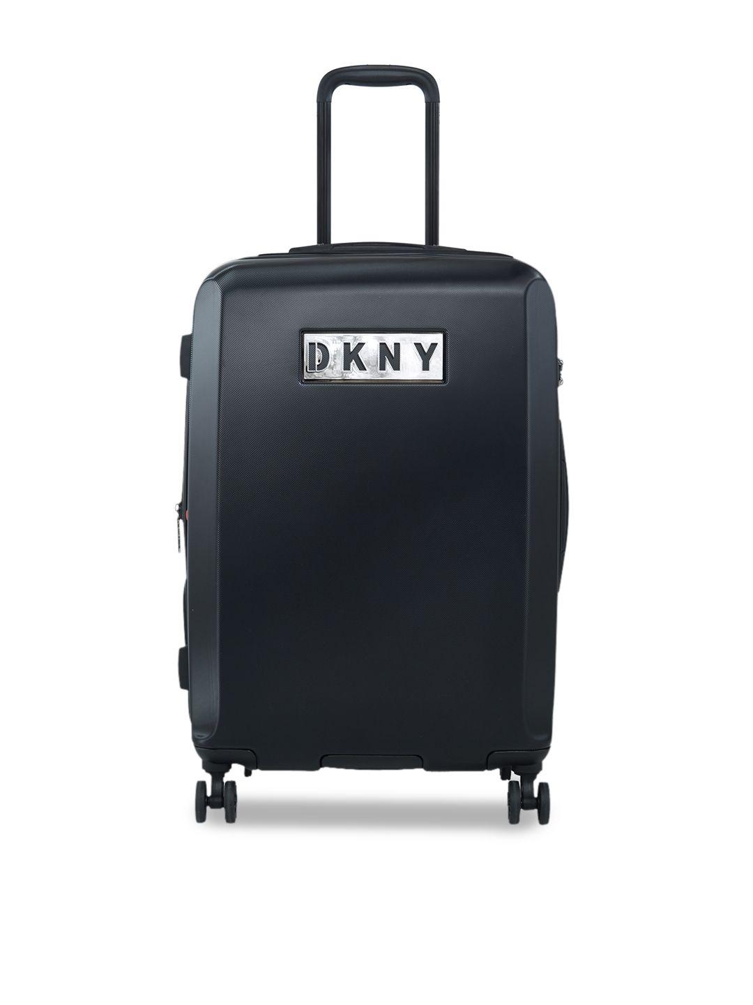 dkny alchemy range black hard medium suitcase