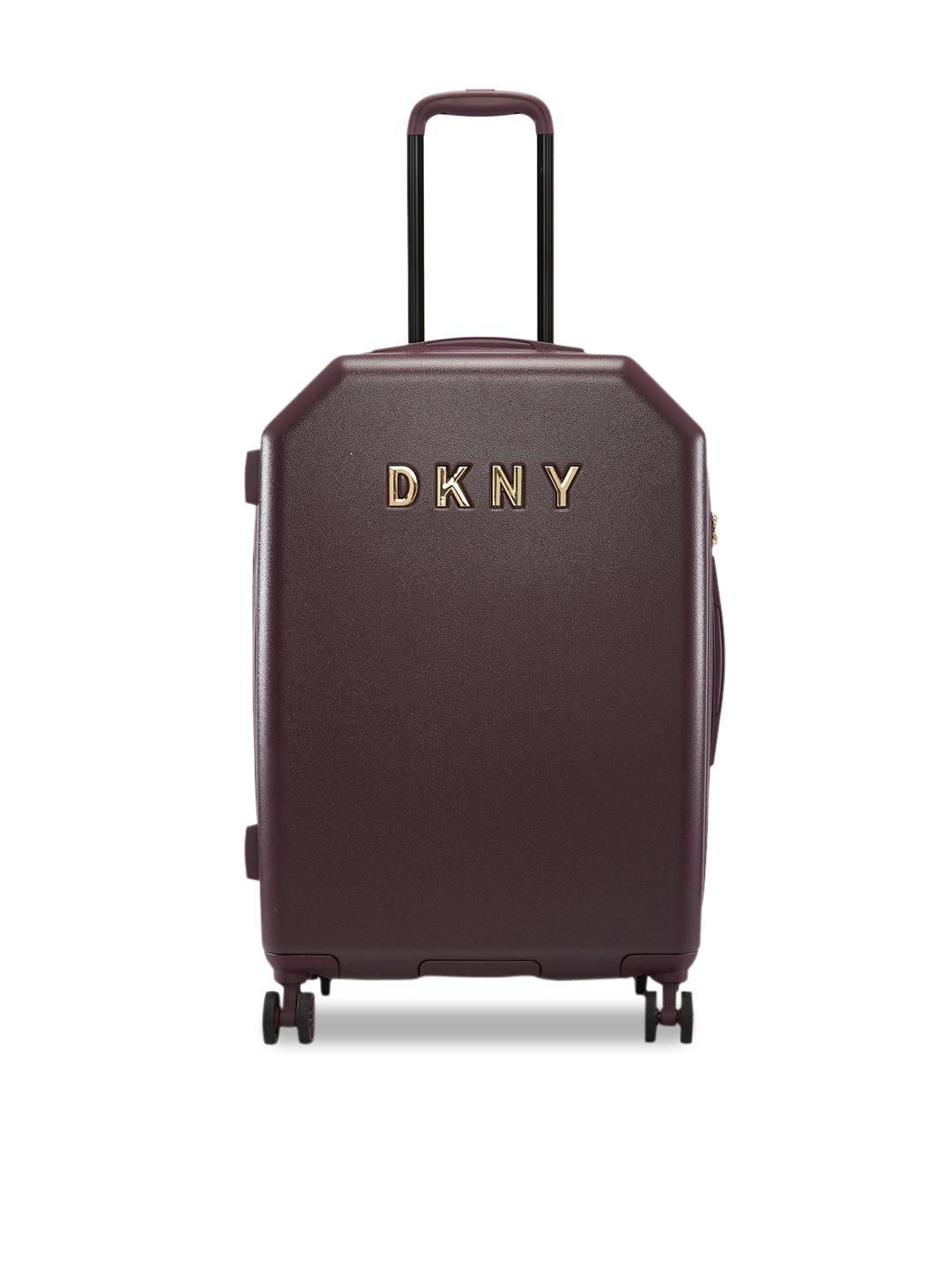 dkny allore hard medium trolley bag