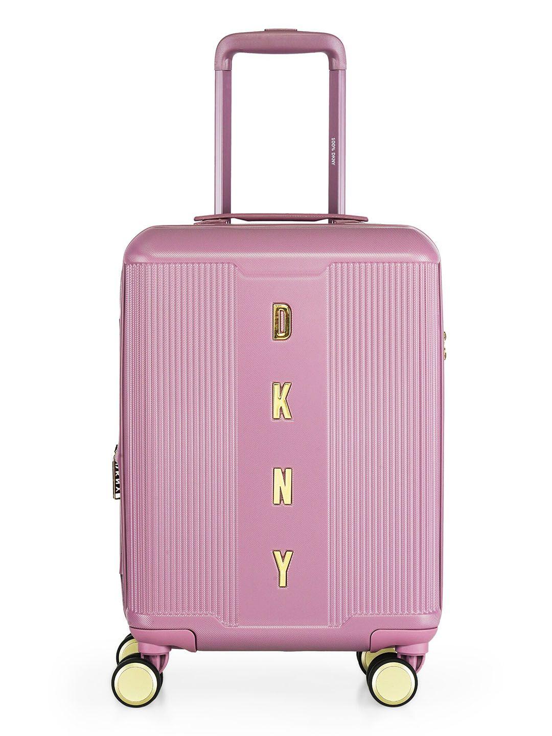 dkny center stage range french hard sided cabin trolley bag