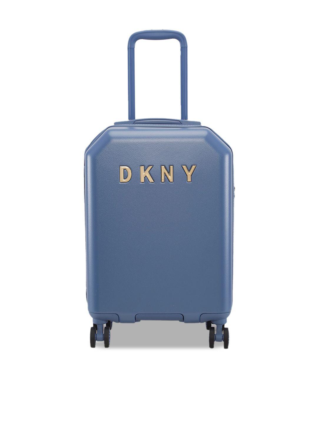 dkny hard-sided cabin trolley bag