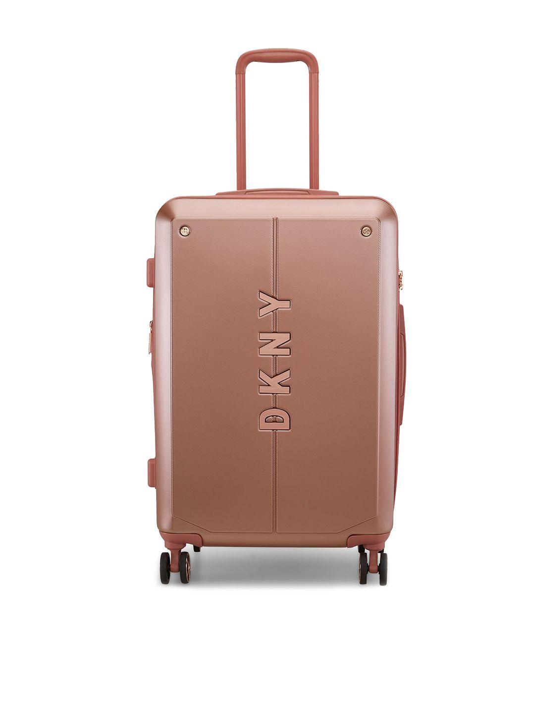 dkny hard-sided medium trolley bag