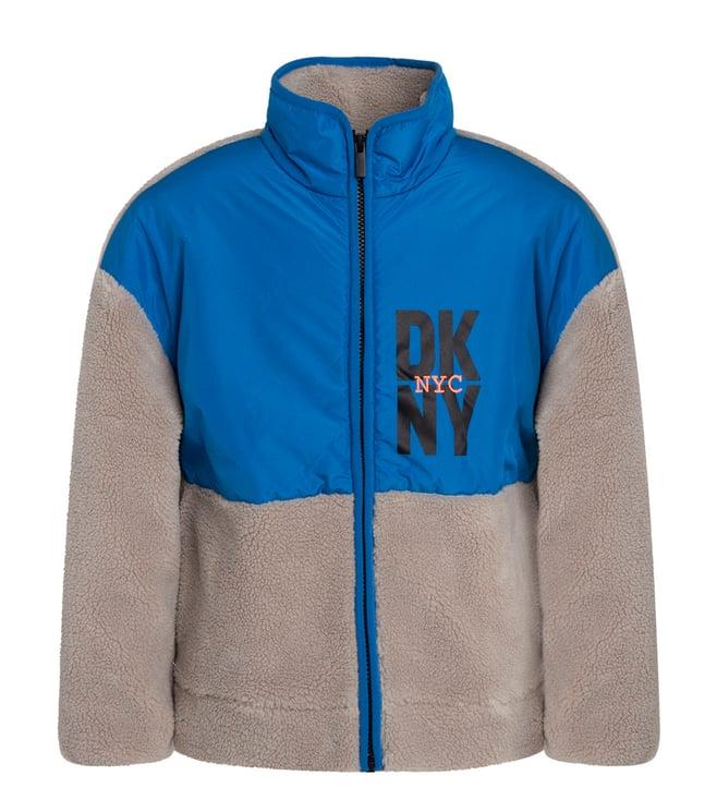 dkny kids multi logo regular fit sweater