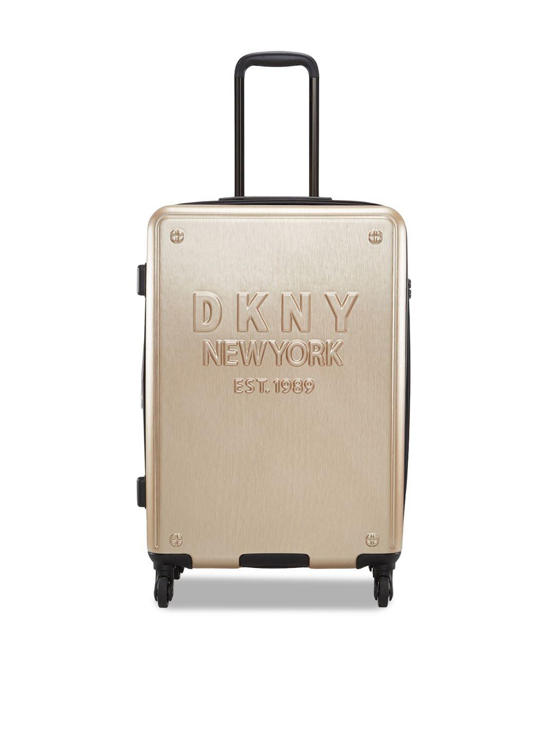 dkny new yorker hard-sided medium size trolley bag