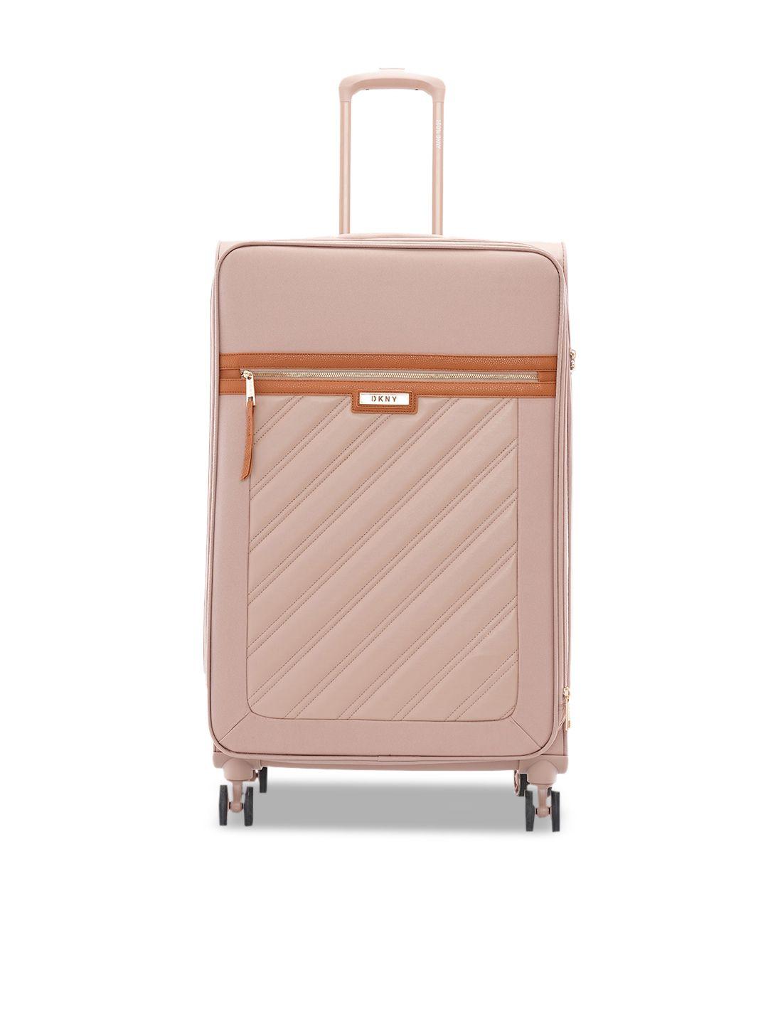 dkny sweet dreams soft-sided large trolley suitcase