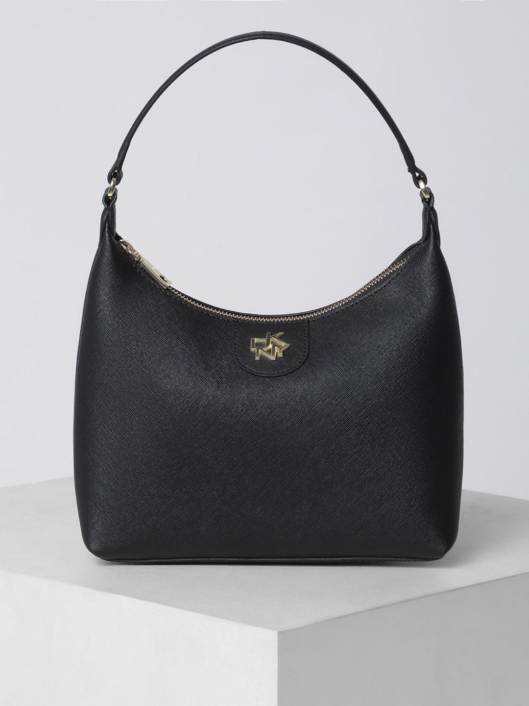 dkny women black shoulder bag