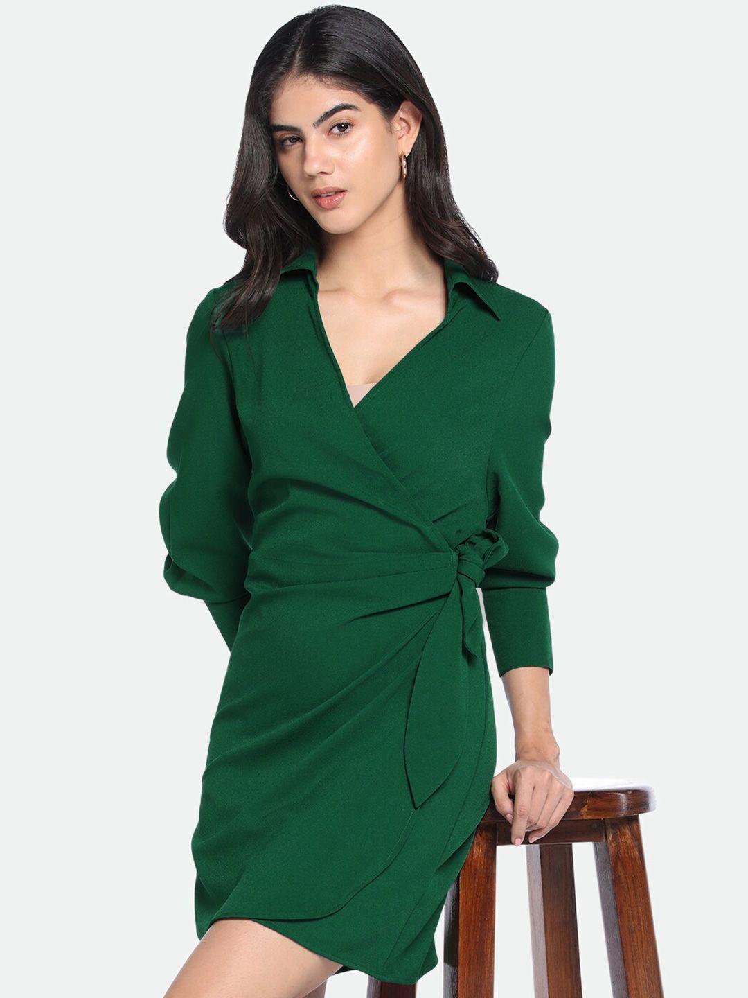 dl woman puff sleeve dress