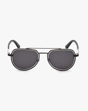 dl0266 53 02a full-rim uv-protected pilot aviators