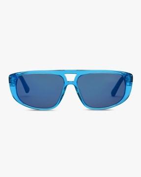 dl0306 54 uv-protected rectangular sunglasses