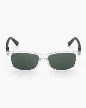 dl0333 49 27n uv-protected rectangular sunglasses