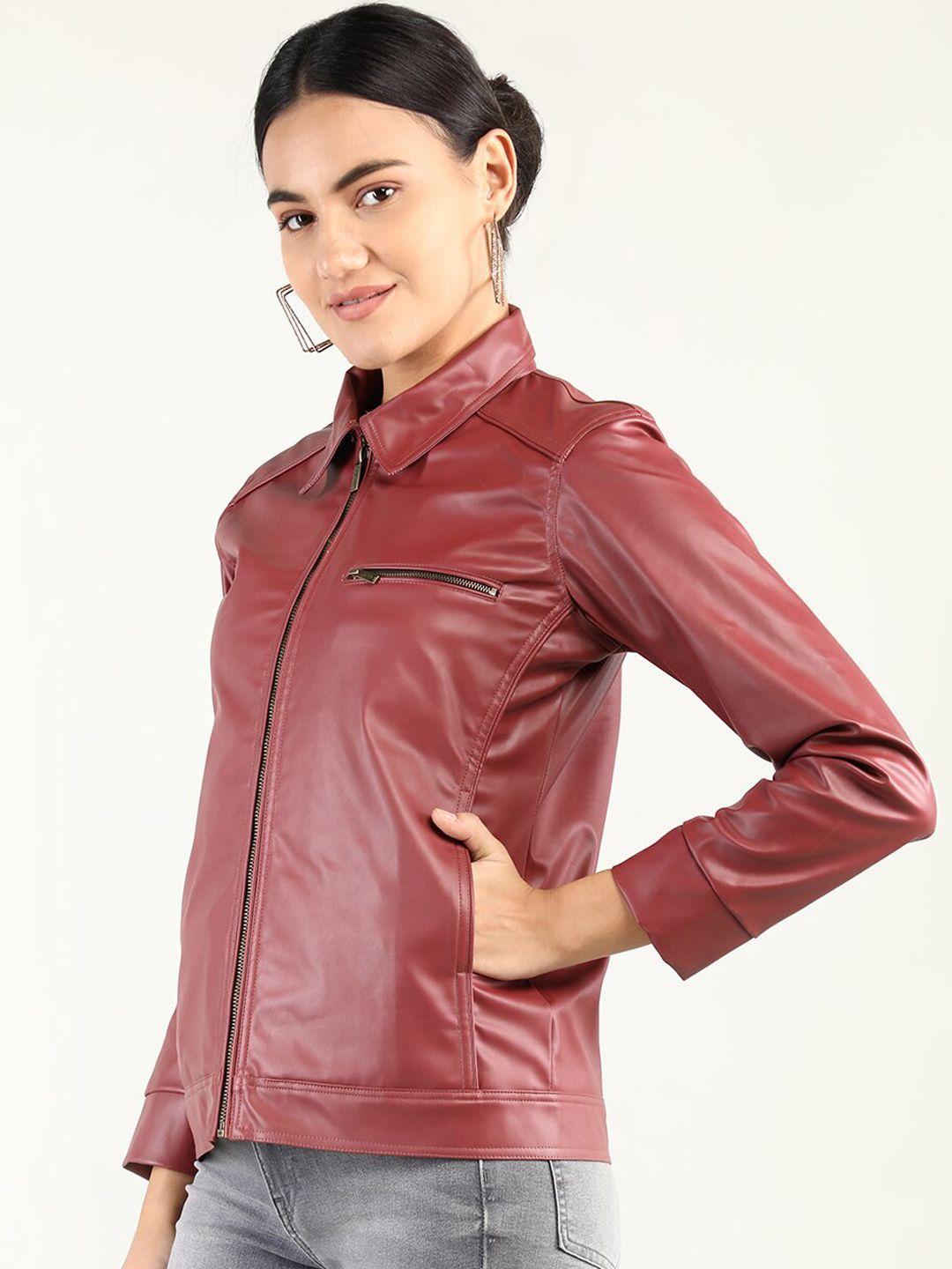 dlanxa women leather jacket