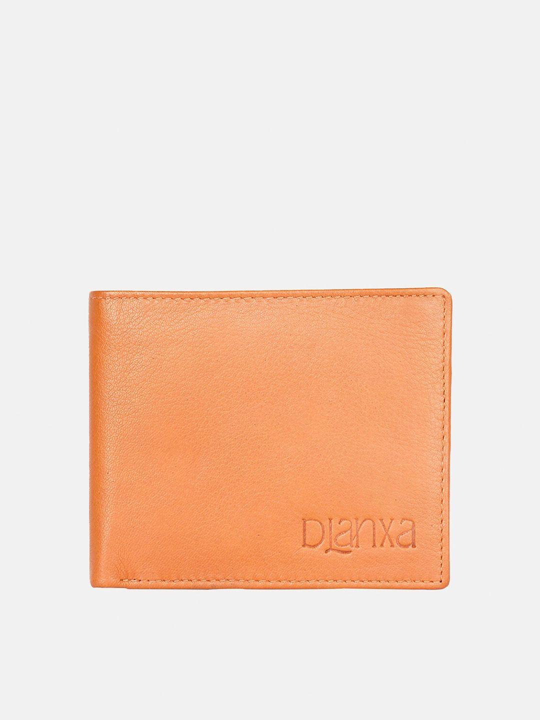 dlanxa men textured pu two fold wallet