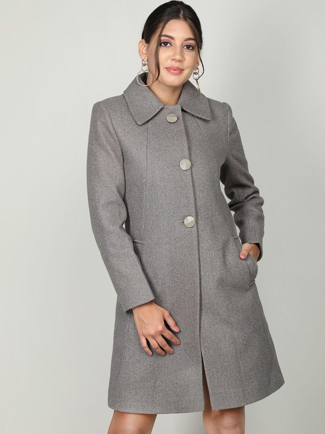 dlanxa single breasted wool pea coat