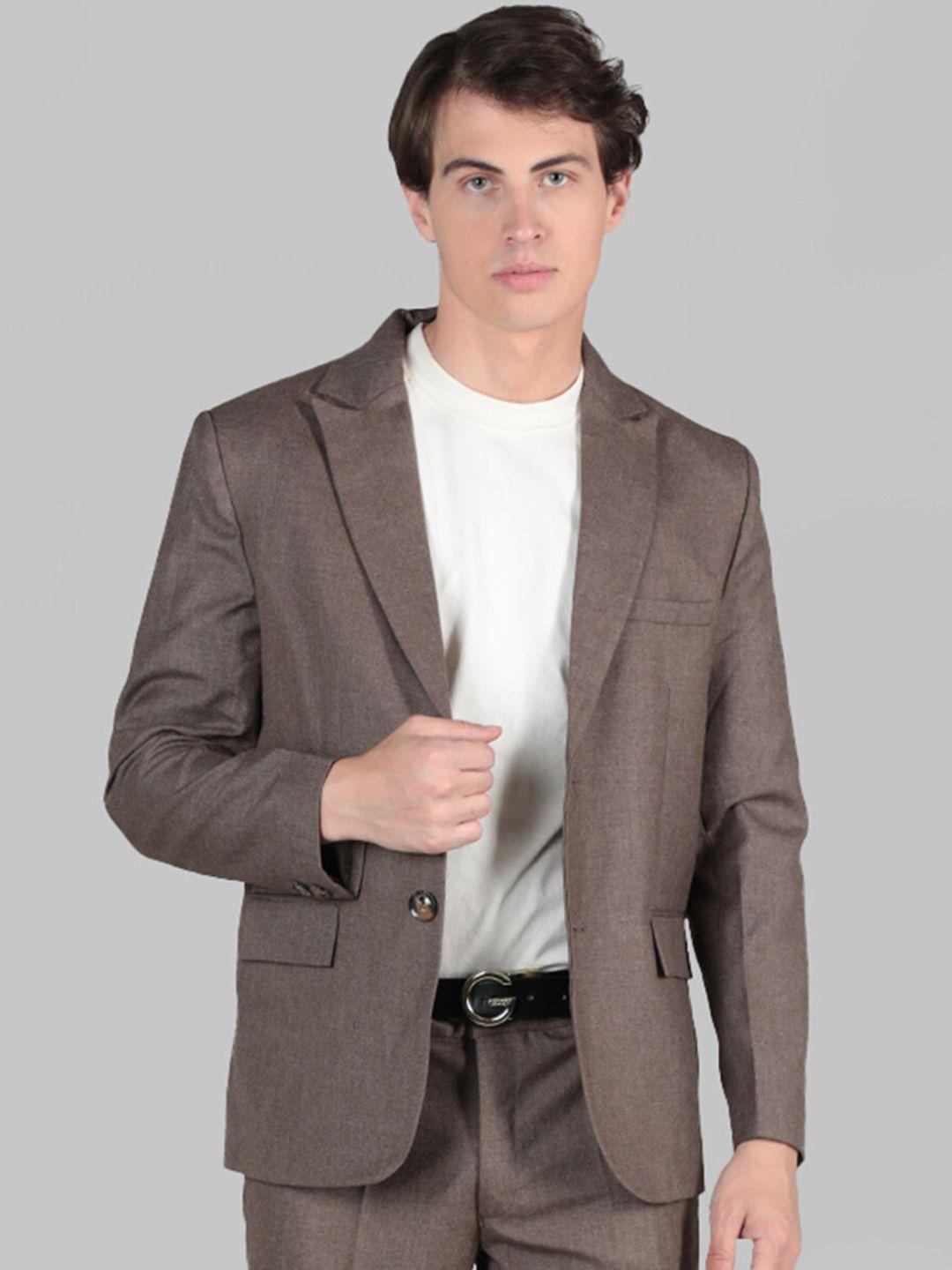 dlanxa slim-fit single-breasted casual blazer