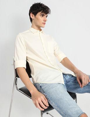 dobby cotton casual shirt