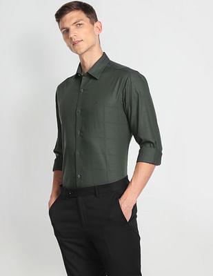 dobby cotton formal shirt