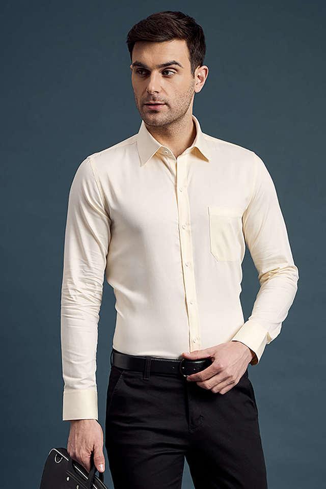 dobby cotton mens formal wear shirt