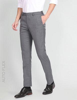 dobby regular fit autoflex trousers