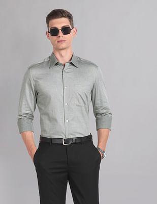 dobby sartorial formal shirt