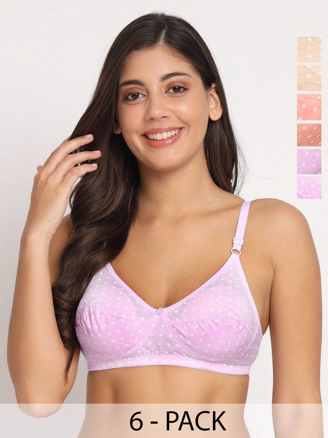 docare polka dot bra full coverage