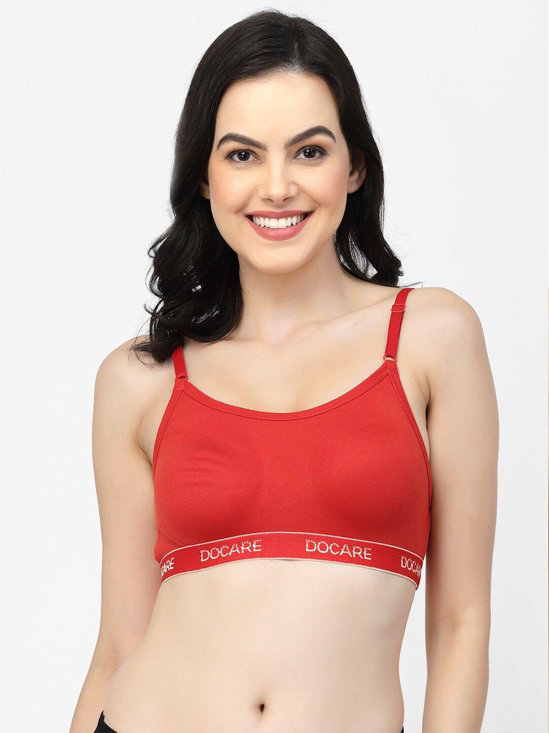 docare solid t-shirt full coverage bra