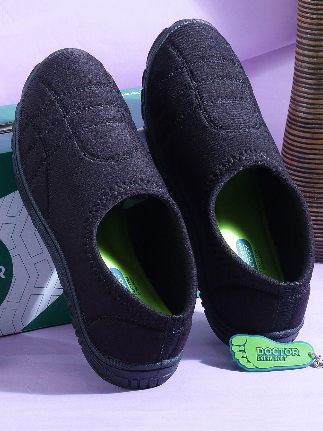 doctor extra soft women slip-on walking non-marking shoes
