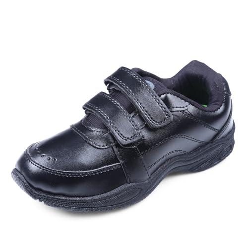 doctor extra soft unisex-child/kids/adults black & white gola shoes with memory foam cushion & anti-bacterial technology| ideal for school,formal,casual,uniform,running| comfort & durable boys/girls