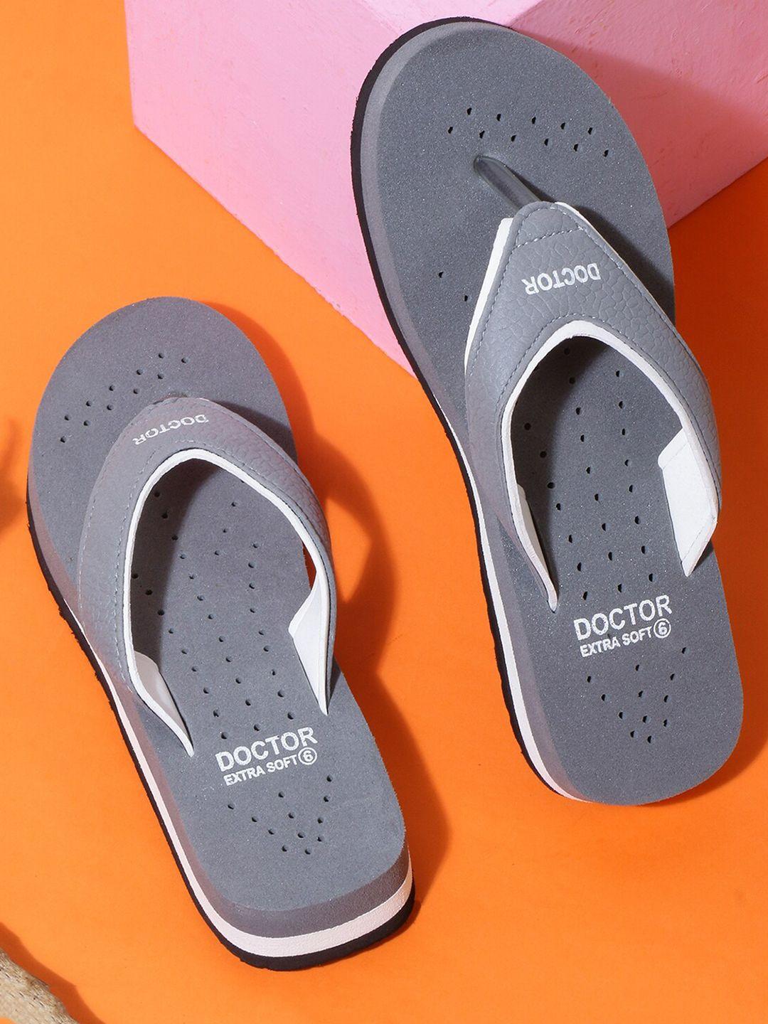 doctor extra soft women orthopedic non slip rubber thong flip-flops