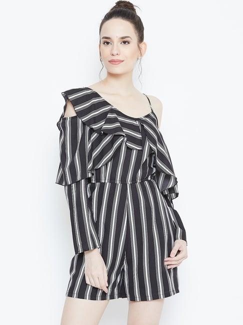 dodo & moa black printed jumpsuit