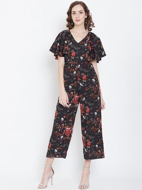 dodo & moa black printed jumpsuit