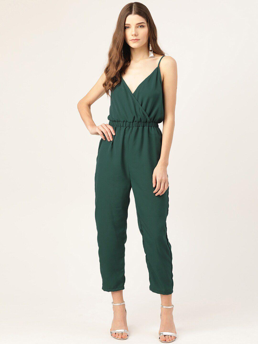 dodo & moa green basic jumpsuit