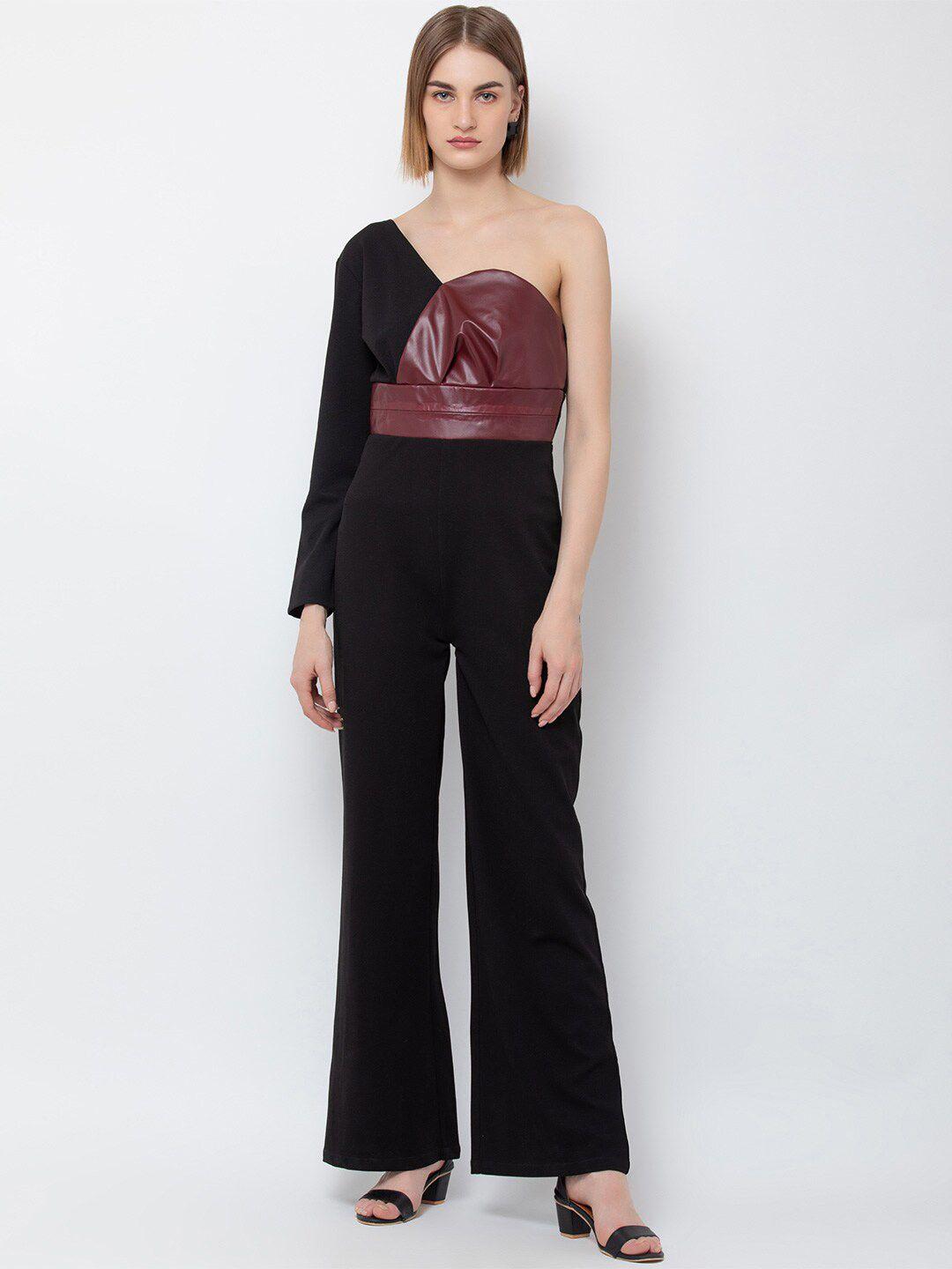 dodo & moa one shoulder basic jumpsuit