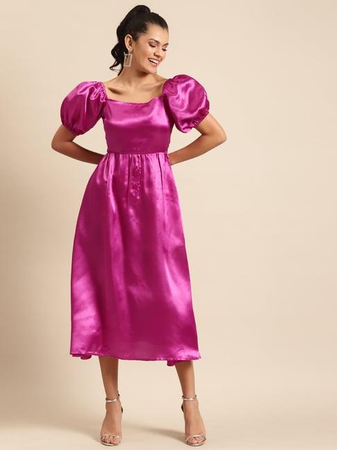 dodo & moa pink a line dress