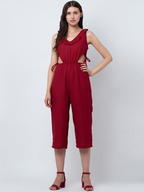 dodo & moa red jumpsuit