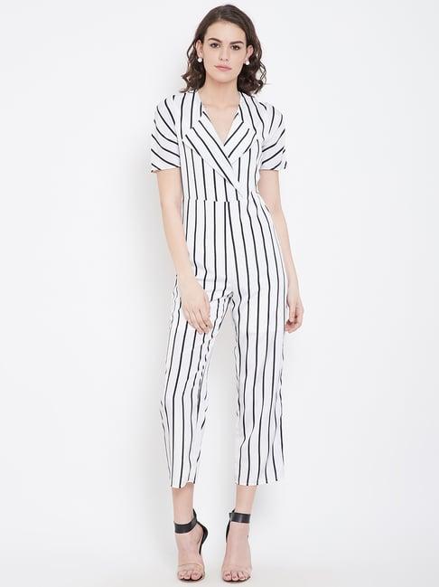 dodo & moa white printed jumpsuit